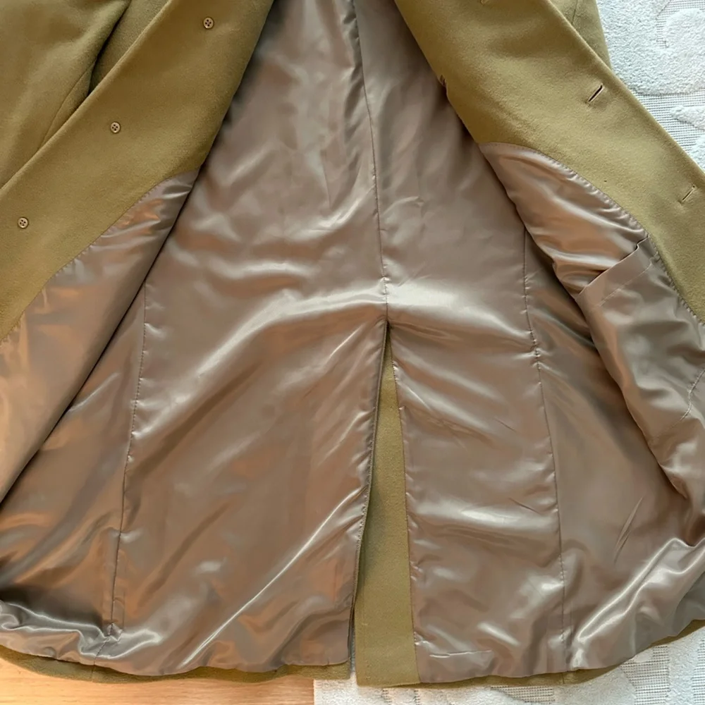 LAUREN RALPH LAUREN - Men’s Camel Overcoat - Picture 7 of 9